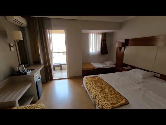 Julian Club Hotel Marmaris Turkey July 2023 , Room walkaround 4k