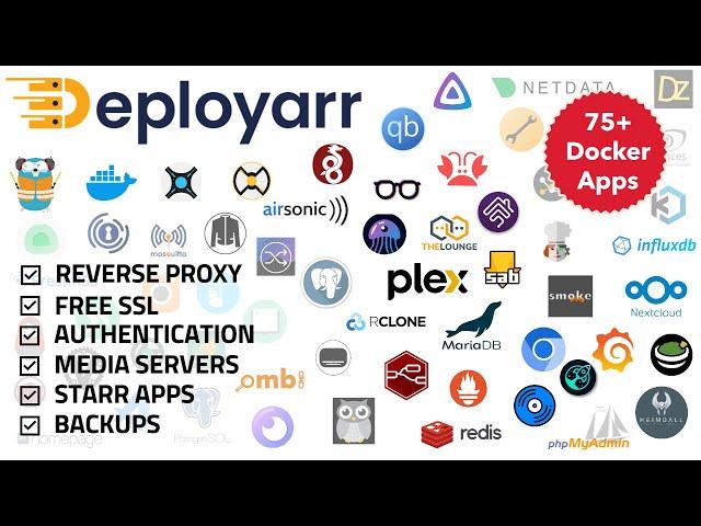 Deployarr 5 Walkthrough: Docker Homelab in Minutes