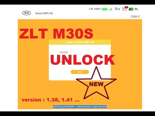 ZLT M30S (1.38) new version  -  UNLOCK