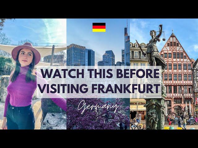 BEST PLACES TO VISIT IN FRANKFURT - GERMANY!