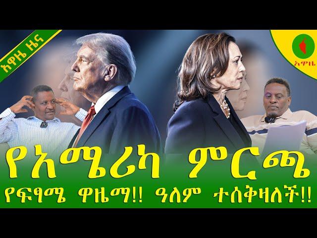 Alemneh Wasse #የአሜሪካ ምርጫ #የፍፃሜ ዋዜማ!!ዓለም #ተሰቅዛለች!!