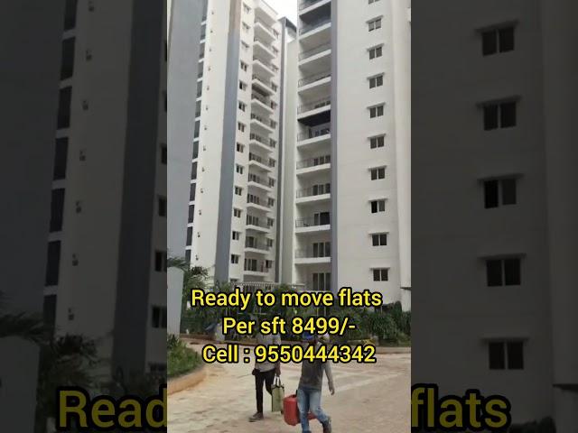 Ready to move flats in manikonda Hyderabad