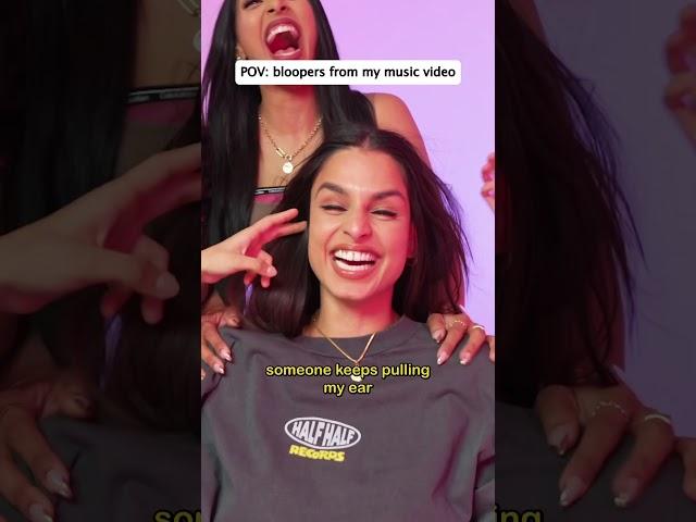 Bloopers from my music video  #newmusic