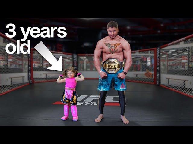 Transforming My Daughter Into a Professional Fighter!