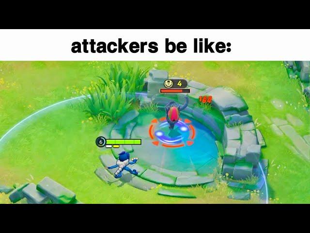 Attackers be like: | Pokemon UNITE clips