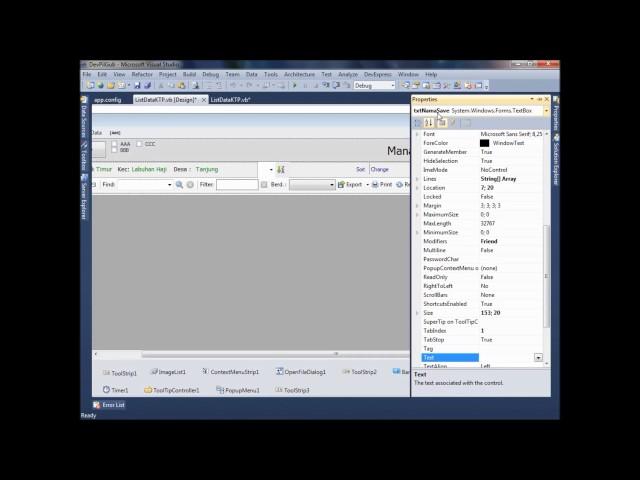 Auto Complete Textbox with Database (VB.Net) - Visual Studio 2010