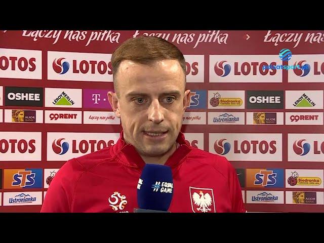 Kamil Grosicki o powrocie do reprezentacji. "Tacy zawodnicy są potrzebni" | Szkocja - Polska