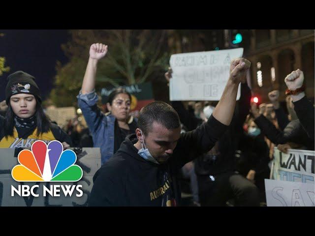 Thousands March In Sydney To Demand Justice For George Floyd | NBC News