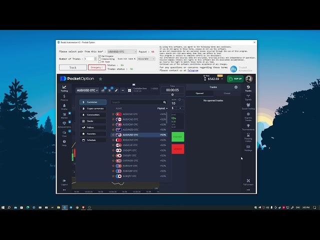Pocket option automatic bot | TradeX
