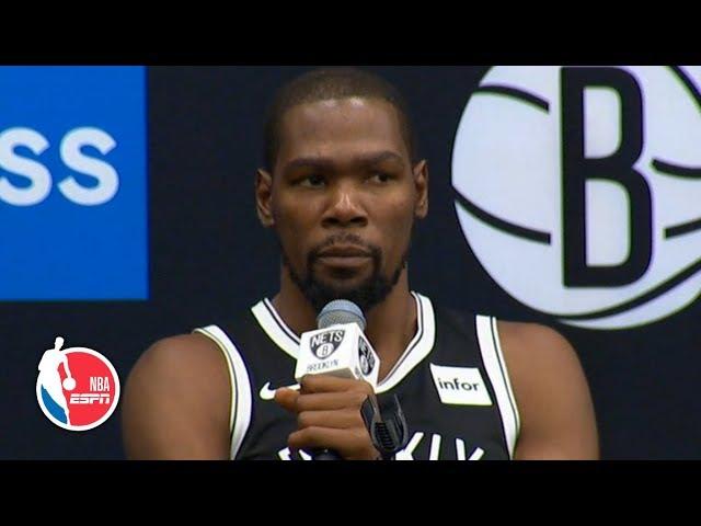 Kevin Durant full press conference | Brooklyn Nets | 2019 NBA Media Day