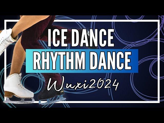 Junior Ice Dance Rhythm Dance | Wuxi 2024 | #JGPFigure