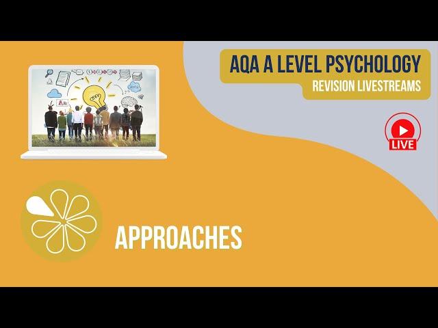 AQA A Level Psychology  | Live Revision | Approaches