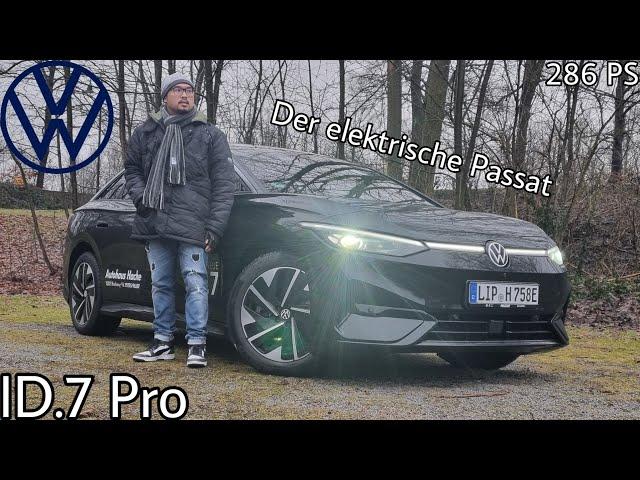 VW's neues Flaggschiff I 2024 VW ID.7 Pro (286 PS) I POV Review I Fahrbericht I Testverbrauch