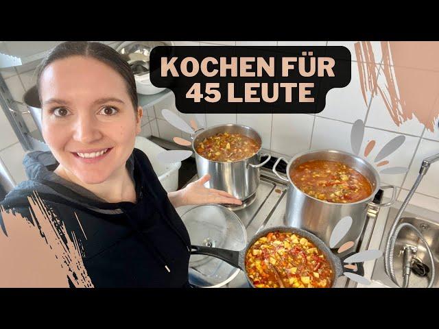 Kochen für große Mengen | Meine Tipps