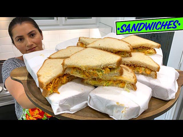 Sandwich de pollo salvadoreno  **En  USA**