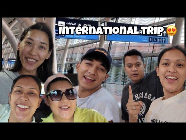 Hum sab ka sath mai first international trip || Varsha Thapa