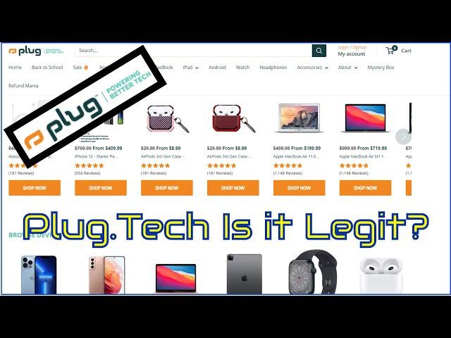 Plug.tech Is it Legit. Apple and Android Refurbisher @plugbettertech #plugtech #refurbishedlaptop