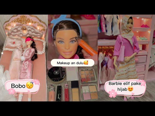 PERTAMA KALI MAKEUP'IN BARBIE ELIF‼️HASILNYA ....