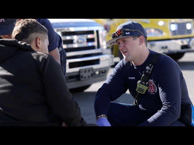 Ride-Along with Clark County Firefighters to See Challenges They Face During Hot Summer Months.