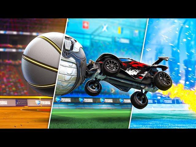 1 Pro Vs Every Extra Game Mode In Rocket League