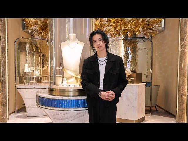 Yuta Jinguji visits New York City with MIKIMOTO | MIKIMOTO