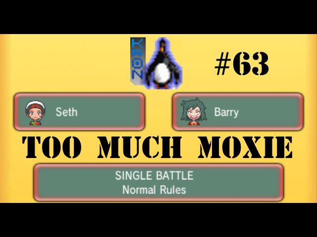 ORAS #63 RU Wifi Battle vs. Barry: Too Much Moxie