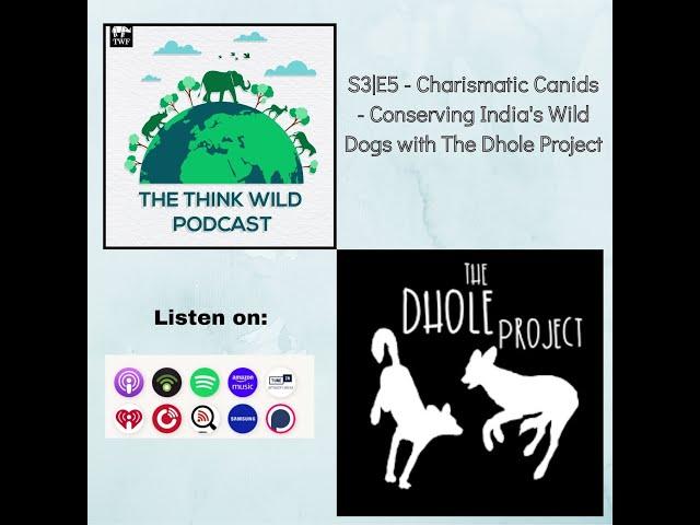 S3|E5| Charismatic Canids - Conserving India's Wild Dogs with The Dhole Project