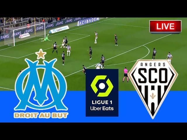 Marseille vs Angers | Ligue 1 2024 | Football Live Match Today