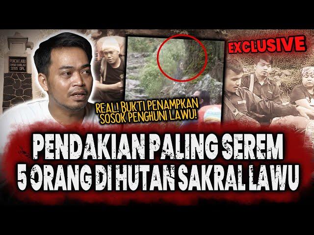 EYANG LAWU!! KESAKSIAN 5 ORANG DI HUTAN SAKRAL GUNUNG LAWU - BUKTI REKAM PENAMPAKANNYA JELAS BANGET