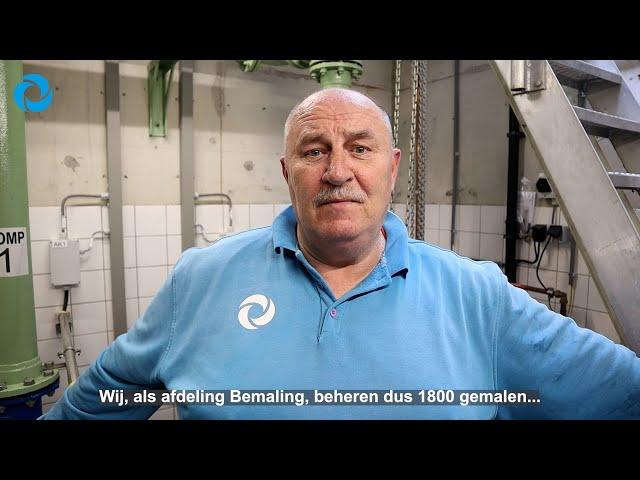 Wat doet Peter op het gemaal? Vakwerk door Waternet