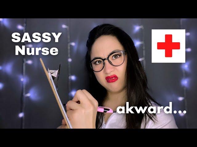 ASMR | Judgy Asian Nurse Asks You Awkward Questions | Not for the Sensitive!