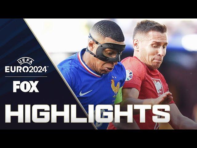 France vs. Poland Highlights | UEFA Euro 2024