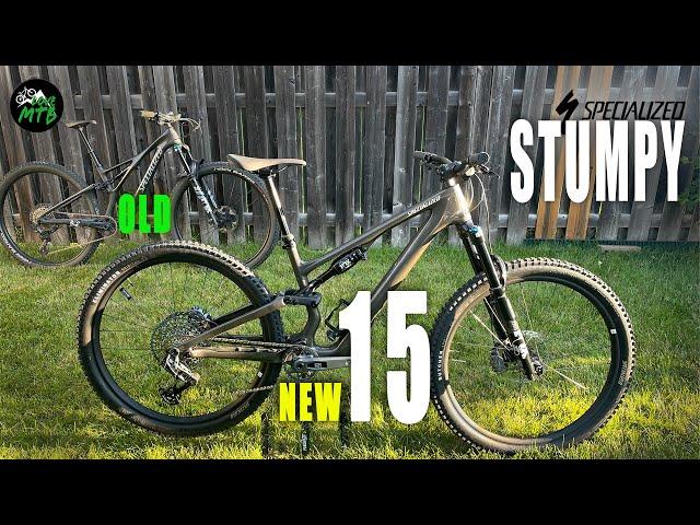 Old vs NEW Stumpjumper 15 GENIE TRAIL Bike from Specialized, Stumpy 2025