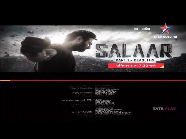 Salaar This Saturday At 7:30PM On Star Gold