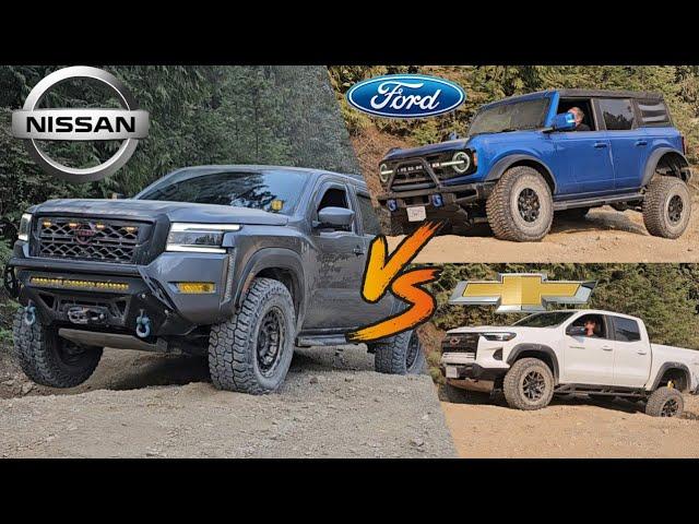 WHO DID IT BETTER? *Pro-4x vs. ZR2 vs. Badlands*