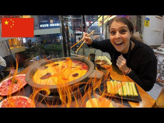 Trying Chongqing Hotpot for the First Time 