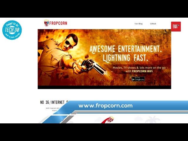 Fropcorn | Tech30 | TechSparks | YourStory