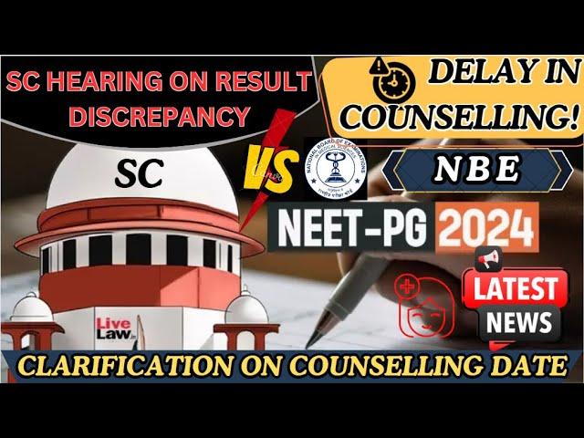 Breaking News “NEET PG 2024: Supreme Court Case, Results Dispute & Counseling Delay Explained”