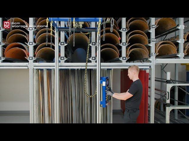 Manual Rotary Die And Flexo Stereo Storage Solution By Bcm Transtech