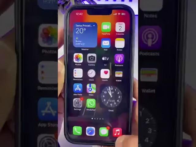 Reduce Transperency on iPhone #iphone #iphonetricks #ios #reducetransperency #transperency #ios16