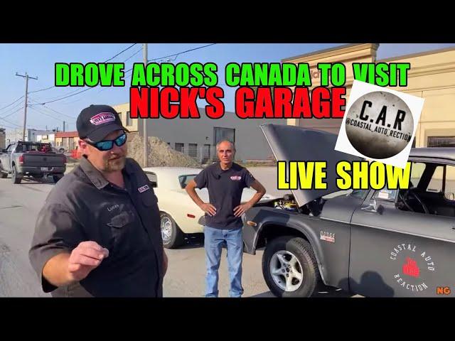 Live with Coastal Auto Reaction at Nick’s Garage