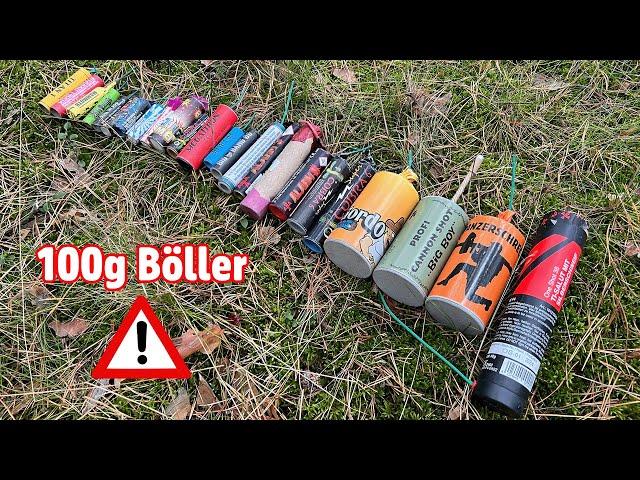 POLENBÖLLER VERGLEICH mit PROFI CANNON SHOT, EL GORDO, COBRA 6 usw.