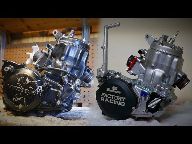 Legendary 1986 Honda CR500 2 Stroke Engine Build!!