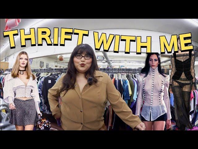 come thrift with me for 90s FASHION!