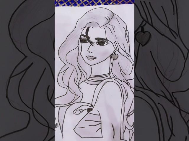 Sketch Art By Dua ,#sketch #love #artist #viralvideo #youtube #