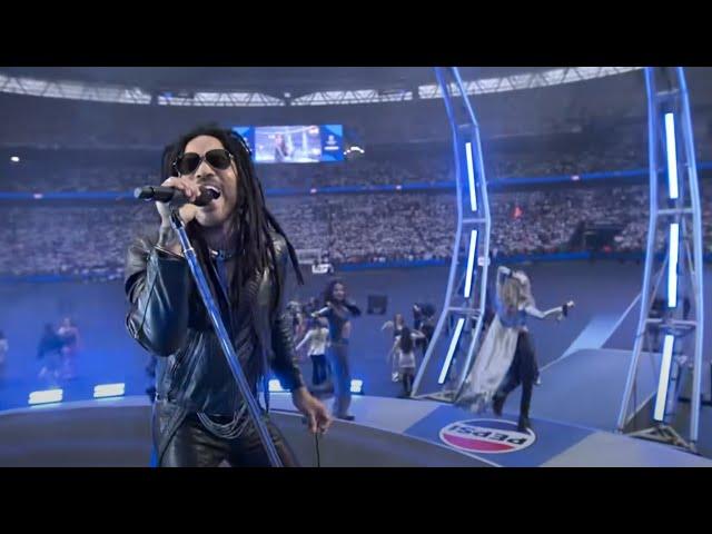 Lenny Kravitz Performs at the 2024 UEFA Champions League Final 2024 Kick Off Show by Pepsi