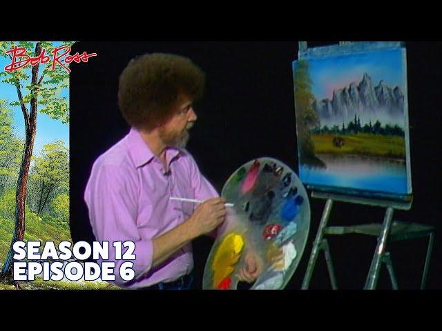 Bob Ross - Steep Mountains (Season 12 Episode 6)