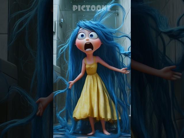 JOY and Anger HAIR PROBLEMS! ️| Inside Out 2 (Cartoon Animation)