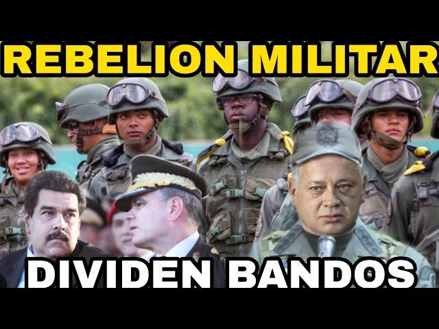 REBELION MILITAR CHAVISTA! NICOLAS MADURO CANCELAR DOTACIÓN EN MIRAFLORES