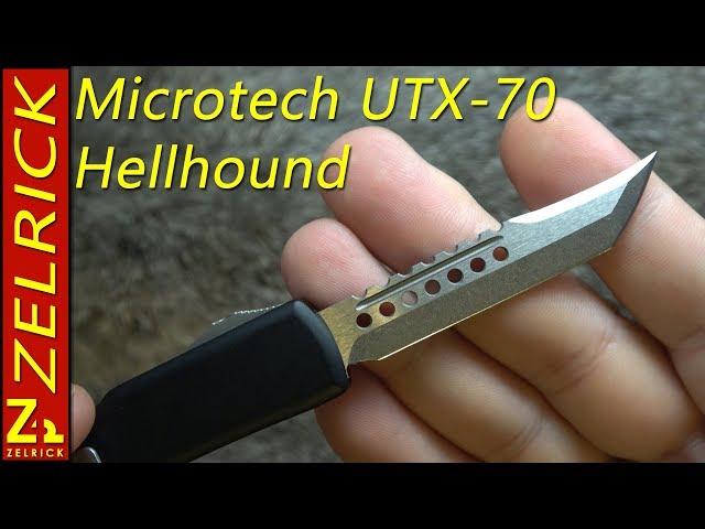 Microtech UTX-70 Hellhound Tiny Badassery